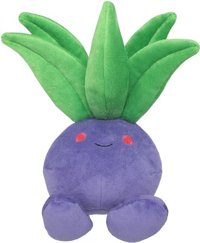 Japanese Pokemon Oddish 8 Plush PP03 Japanese Pokemon Products Japanese Pokemon Plush Collector s Cache LLC